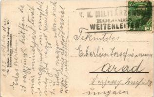 1915 Kolomyia, Kolomea, Kolomyja; Rynek / market square, shops (EB)