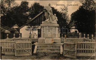 Dömsöd, Hősök szobra, Székely Zsigmond mészáros és hentes üzlete (EB)