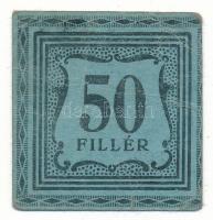 1919-1925. Budapest 50f "Magyar Kereskedelmi Csarnok - Forgács Jenő vendéglős" T:F
Adamo ...