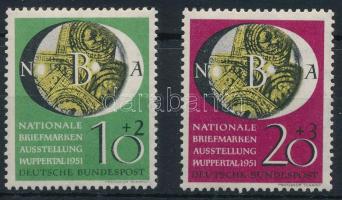 1951 Nemzeti Bélyegkiállítás sor Mi 141-142 (Mi EUR 90.-)