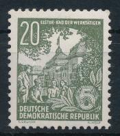 1953/1957 Ötéves terv sor egy értéke Mi 413 (Mi EUR 90.-) (ujjlenyomat / fingerprint)