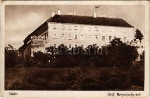 Siklós, Gróf Benyovszky vár (ázott sarok / wet corner)