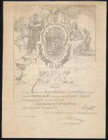 1914 Honvéd emléklap