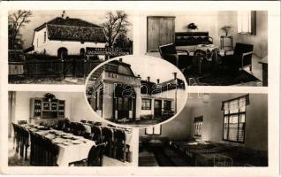 Budapest XVI. Rákosszentmihály, Szövetkezeti Gazdaasszonyképző Otthon, belső, étkező, hálóterem