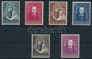 Luxemburg 1950 Hadiárvák sor Mi 468-473 (Mi EUR 120.-)