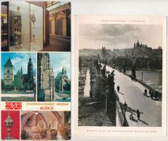 CSEHSZLOVÁKIA - 38 db MODERN postatiszta város képeslap vegyes méretben / CZECHOSLOVAKIA - 38 modern unused town postcards in mixed size