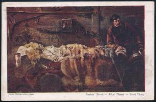 1917 Tábori posta képeslap "K.u.k. Infanterieregiment 3. Feldkompagnie" + "FP 285&quo...