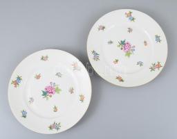 Herendi 2 darab eton mintás tál, lepattanással, d: 19 cm
