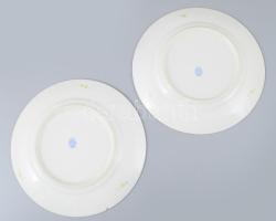 Herendi 2 darab eton mintás tál, lepattanással, d: 19 cm
