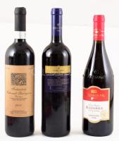 2000-2015 3 üveg minőségi szekszárdi vörösbor: Sebestyén Pince Szekszárd - Szekszárdi Cabernet Sauvignom 2000 + Sebestyén Pince Szekszárd - Kékfrankos válogatás 2003 + Mészáros Pál Pince - Classic Selection Kadarka 2015, mind bontatlan.