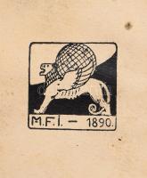 1890 Kogutowicz Manó, A Magyar Korona Országainak közigazgatási térképe. Bp., Magyar Földrajzi Intéz...