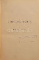 Vámbéry Ármin: A magyarok eredete. Ethnologiai tanulmány. Bp., 1882., MTA,(Franklin-ny.), XV+527 p. ...