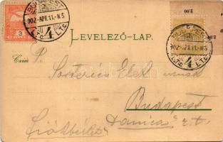 1902 Milleniumi Banderium. Rigler József Ede részvénytársaság kiadása / Hungarian cavalryman, unifor...