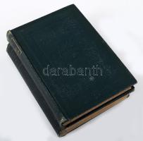 Vegyes könyvtétel, 2 köt:  Ranke, [Leopold von] Lipót: A római pápák az utolsó négy században. I. kötet. Ford.: Lehr Albert. Bp., 1886, MTA, (Athenaeum-ny.), 2+VIII+439 p. Kiadói aranyozott egészvászon-kötésben, márványozott lapélekkel, kopott borítóval.;  Pauler Gyula: A magyar nemzet története az Árpád-házi királyok alatt. Első kötet. Bp., 1899. Magyar Tudományos Akadémia, (Hornyánsky Viktor-ny.), XVI+1-544, 593-667+1 p. Első kiadás.  Kiadói aranyozott egészvászon-kötésben, Hirháger-kötés, márványozott lapélekkel, kopott borítóval, foltos lapokkal, sérült kötéssel, kijáró (529-544) és hiányzó (545-592) lapokkal.;