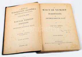 Vegyes könyvtétel, 2 köt: 
Ranke, [Leopold von] Lipót: A római pápák az utolsó négy században. I. k...