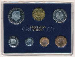 Hollandia 1980. 1c "Julianna" - 2 1/2G "Julianna" (6xklf) forgalmi sor műanyag t...