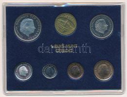 Hollandia 1980. 1c "Julianna" - 2 1/2G "Julianna" (6xklf) forgalmi sor műanyag t...