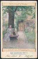 1916 Tábori posta képeslap "K.u.K. RESERVESPITAL ARAD"