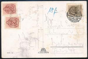 1942 Képeslap 18f portóval