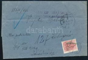 1949 Levél 12f portóval