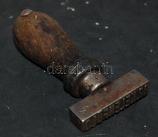 Régi vasúti postabélyegző: Bp. Kelenföld PU.