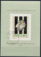 1961 Liszt Ferenc vágott blokk