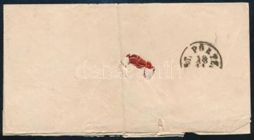 ~1869 5kr levélen "HATZEG"