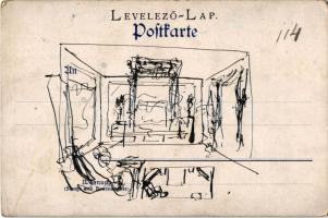 Couple in folk costume. H. Altenberg s: Wilhelm Wachtel (kopott sarkak / worn corners)