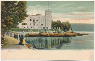 Abbazia, Opatija; Villa Neptun. Alfred Dietrich / villa, nyaraló / villa