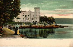 Abbazia, Opatija; Villa Neptun. Alfred Dietrich / villa, nyaraló / villa