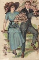 Blossoming affection litho s: F. Earl Christy