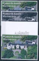 2022/03 Martonvásár 4 darabos emlékív garnitúra (28.000)