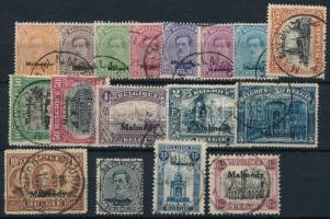 Belgium Malmedy 1920 Mi 1-17 (Mi EUR 200,-)