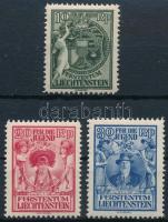 Liechtenstein 1932 Mi 116-118 (Mi EUR 220,-)