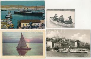 HAJÓK - 23 db RÉGI és MODERN motívum képeslap + 1 fotó / SHIPS - 23 pre-1945 modern motive postcards...