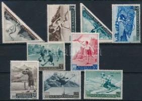 San Marino 1953 Mi 493-501 (Mi EUR 100,-) (sárgás gumi / yellowish gum)