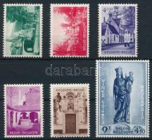 Belgium 1954 Mi 995-1000 (Mi EUR 100,-)