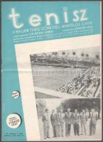 1944 Bp., Tenisz - a Magyar Tenisz Szövetség Hivatalos Lapja IX. évfolyam 7. szám, hajtott