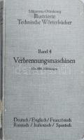 Verbrennungsmaschinen. Bányász ex libris (Haranghy Jenő) . München, R. Oldenburg. 618p. Kiadói vászonkötésben
