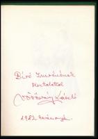 Vörösváry László: A lélek derűje. A szerző, Vörösváry László (1908-1990) könyvkiadó által dedikált p...