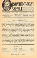 Orvostudományi Szemle II. évfolyam 2. félév, V. évfolyam 2. félév. korabeli félvászon kötésekben