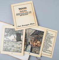 Mörike, Eduard: Gedichte. Geschrieben und auf Stein gezeichnet von Ida Berisch.
Wien, Carl Konegen,...