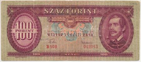 1957. 100Ft "B 508 042043" T:F,VG Adamo F29