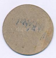 1920 k. Budapest 20f "A NAP Kiadóhivatal" hátlapon aláírással T:F hajtatlan, de kopásokkal...