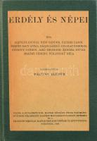 Mályusz Elemér: Erdély népei. Írta: Alföldi András, Biró Sándor, Ele­kes Lajos, Fekete Nagy Antal, Gáldi László, Gyallay Do­mo­kos, Györffy György, Jakó Zsigmond, Knie­zsa Ist­ván, Maksay Ferenc, Pukánszky Béla. Szerk.: - -. Bp., 1941, Budapesti Kir. M. Pázmány Péter Tudományegyetem Bölcsészeti Karának Magyarságtudományi Intézete - Franklin, 254+2 p.+3 t. Átkötött egészvászon-kötés, egy tábla hiánnyal.