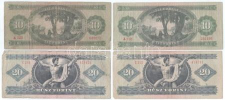 1960-1962. 10Ft (2xklf) + 1980. 20Ft (2x) + 1980-1989. 50Ft (2xklf, 3db) + 1980-1993. 100Ft (3xklf) ...