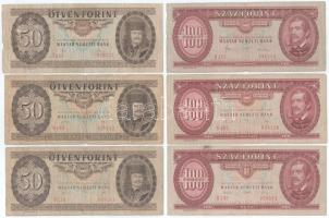 1960-1962. 10Ft (2xklf) + 1980. 20Ft (2x) + 1980-1989. 50Ft (2xklf, 3db) + 1980-1993. 100Ft (3xklf) ...