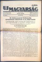 [II. Világháború] Uj Magyarság. Felelős szerkesztő: Milotay István. 1941. május 1. (Napilap, VIII. é...