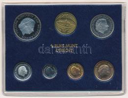 Hollandia 1980. 1c "Julianna" - 2 1/2G "Julianna" (6xklf) forgalmi sor műanyag t...