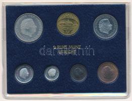 Hollandia 1980. 1c "Julianna" - 2 1/2G "Julianna" (6xklf) forgalmi sor műanyag t...